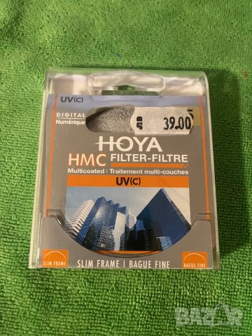 HOYA UV (C) filter - филтър за обектив 55мм DSLR, снимка 1 - Обективи и филтри - 44926778