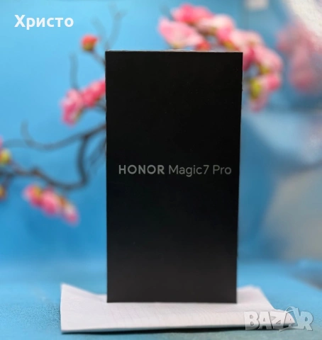 НОВ!!! HONOR Magic 7 Pro, Dual SIM, 12GB RAM, 512GB, Lunar Shadow Grey , снимка 2 - Други - 53033167