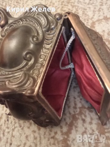 Стара медна кутия 33403, снимка 12 - Колекции - 38585312