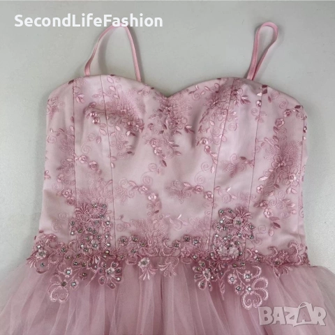 Бална рокля , парти коктейлна къса размер М , снимка 3 - Рокли - 53940325