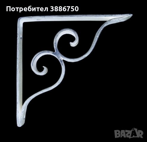 Етажерки , рафтове , стойки , конзоли и рафтоносачи от ковано желязо, снимка 8 - Други - 44395572