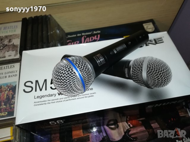 SHURE BETA-FULL КОМПЛЕКТА-ПРОФИ МИКРОФОН С БУТОН 0801221603, снимка 5 - Микрофони - 35369330
