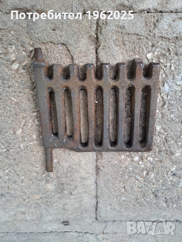 Соц Стара Чугунена Скара За Стара Печка., снимка 11 - Отоплителни печки - 51636894