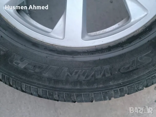 Алуминиеви джанти със зимни гуми Ауди , снимка 3 - Гуми и джанти - 56316813