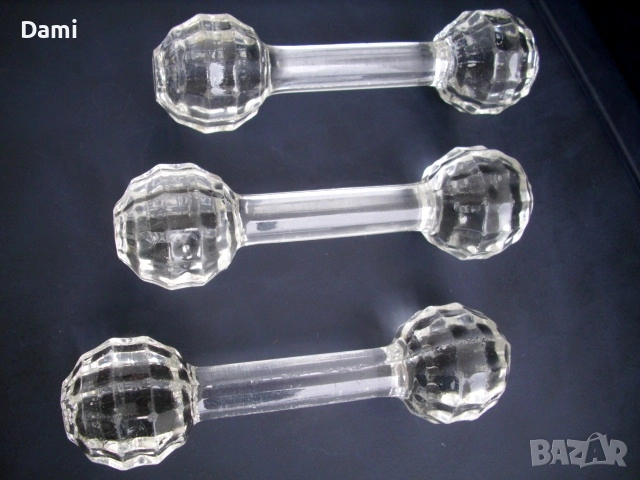 Старинни кристални аксесоари за маса, снимка 3 - Антикварни и старинни предмети - 52945671
