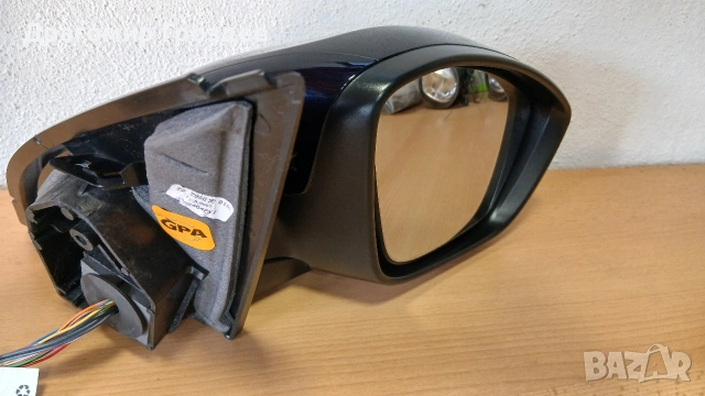 Прибиращо се дясно огледало с Амбиентна светлина за Peugeot 308 II / Пежо 308 II, снимка 5 - Части - 53143040