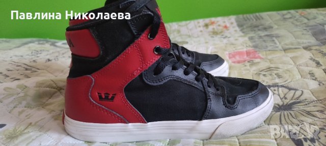 Supra-детски оригинални кецове , снимка 2 - Детски маратонки - 42294862