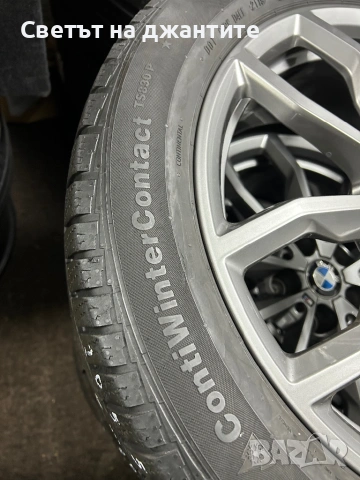Джанти 17 Цола с Зимни гуми 205/55/18 BMW X1 X2  U11 U12 Style 711 M Оригинал, снимка 7 - Гуми и джанти - 53300054