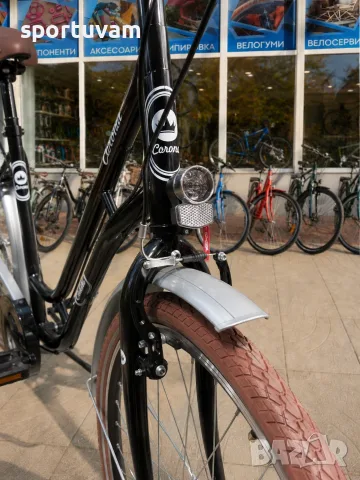 Градски велосипед Leader Madeira 26 Shimano 7 скорости черен, снимка 5 - Велосипеди - 55803004
