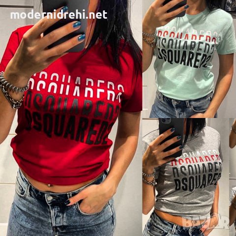 Дамска тениска Dsquared код 21 в Тениски в гр. София - ID39632561 — Bazar.bg