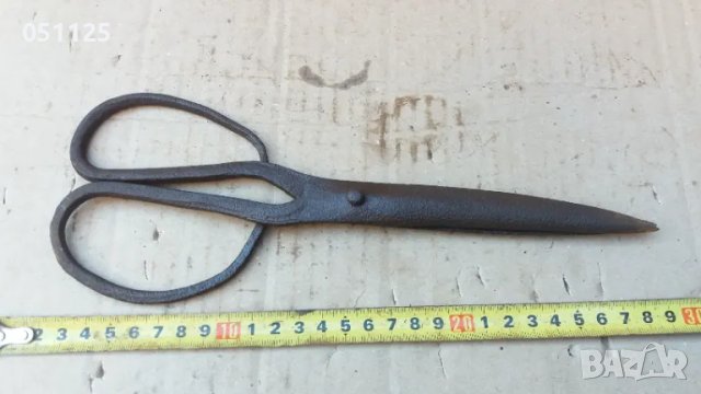 масивна кована възрожденска ножица , снимка 3 - Антикварни и старинни предмети - 47906827