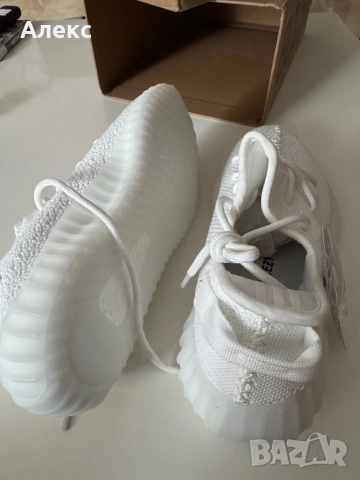 Adidas Yeezy Boost 350 white, снимка 5 - Ежедневни обувки - 51954783