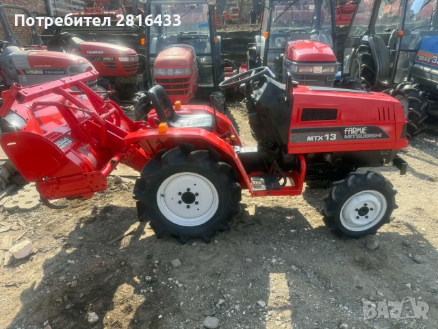 Трактор MITSUBISHI MTX13 4x4, снимка 4 - Селскостопанска техника - 53976505