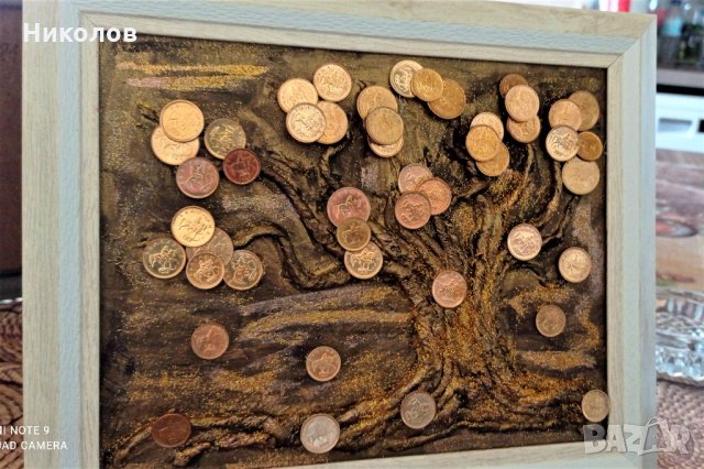 картина дървото на парите, снимка 8 - Картини - 22397777