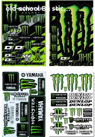 Стикери {MONSTER} Облепване , снимка 6 - Аксесоари и консумативи - 46864363