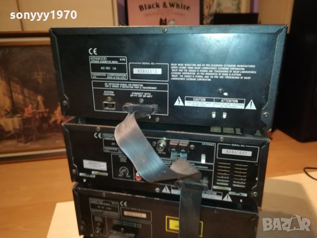 KENWOOD AMPLIFIER/CD/TUNER/REVERSE DECK X 2 3009211923, снимка 13 - Ресийвъри, усилватели, смесителни пултове - 34308283