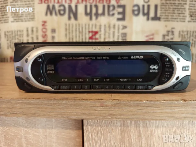 "Sony"CDX-MP40. Авто CD/Tuner.MP3, снимка 4 - Аксесоари и консумативи - 48391653