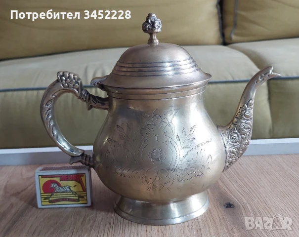 кана месинг масивна за ценители , снимка 7 - Антикварни и старинни предмети - 51410730