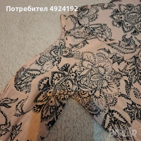 Туника двуцветна с голо рамо , снимка 4 - Туники - 56144339