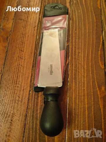 НОЖ ЗА СИРЕНЕ ВЕРЧЕЛИ/ПИЕМОНТ 15 СМ НЕТОКСИЧНА ДРЪЖКА AUSONIA , снимка 4 - Ножове - 53053422