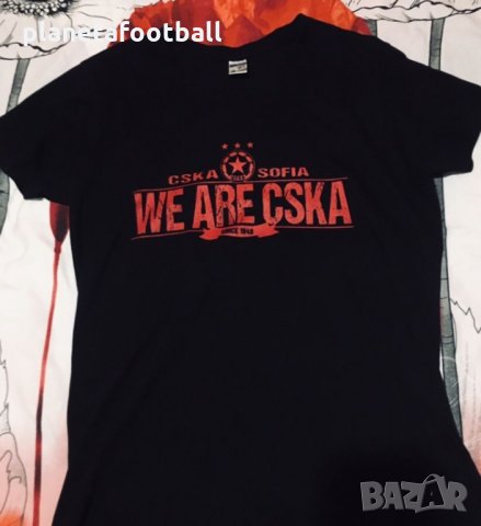 ЦСКА тениска!Нова тениска WE ARE CSKA!CSKA, снимка 3 - Фен артикули - 29807510