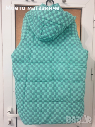 Ново с етикети - Зимно яке с качулка, снимка 3 - Якета - 52180203