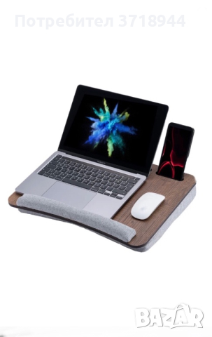 Стойка за лаптоп с възглавничка, снимка 3 - Лаптоп аксесоари - 44589369