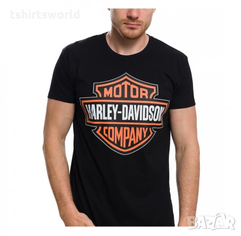 Нова мъжка тениска с трансферен печат MOTOR HARLEY DAVIDSON, мотори, снимка 1 - Тениски - 28295924
