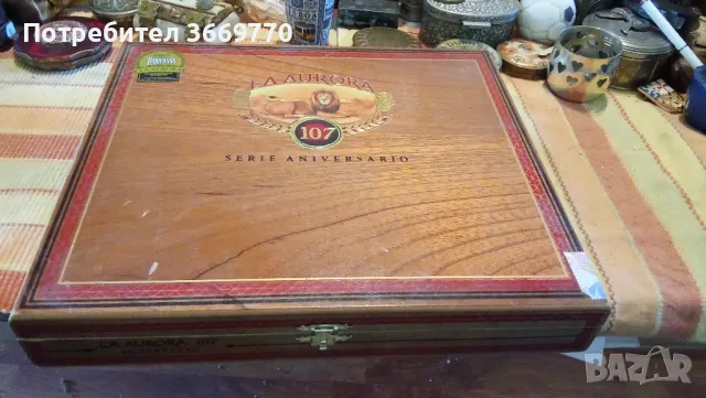 Колекционерска кутия за пури Aurora 107, снимка 1