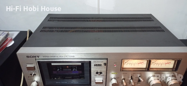Касетен дек Cassette deck Sony tc 229 sd, снимка 3 - Части и Платки - 52264123