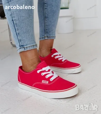 Дамски ниски класически кецове Erla, 4цвята , снимка 6 - Кецове - 49387881