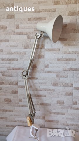 Индустриална сгъваема лампа - Българска - метална - №41, снимка 5 - Антикварни и старинни предмети - 42901530