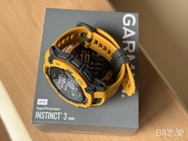 Garmin instinct 3 solar 50mm Нов, снимка 5 - Смарт часовници - 56505499