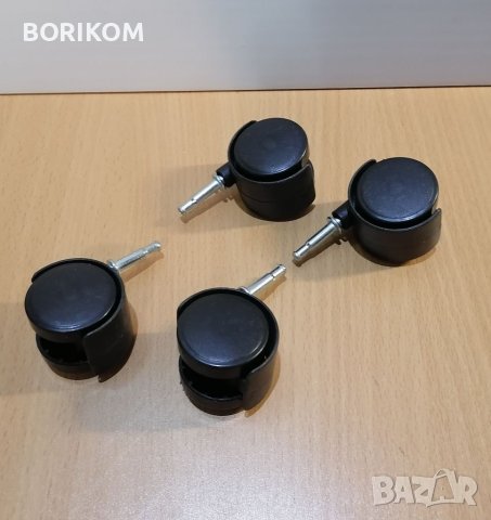 Колелца за шкафове, дивани и бюра, снимка 2 - Шкафове - 40516793
