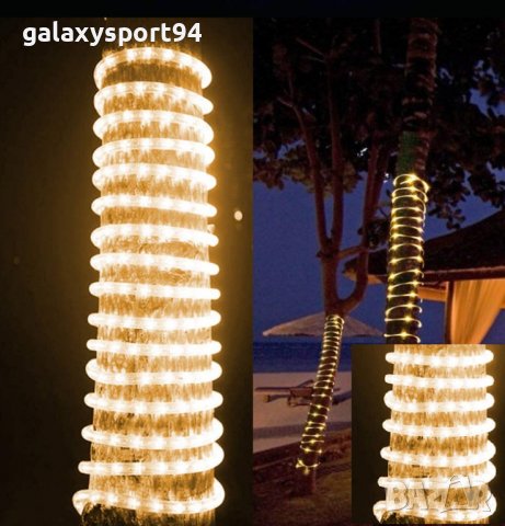 LED Светещ маркуч на метър 10,20,30,40..50,70..100м  Светещ Лед Маркуч Енергоспестяващ LED/ЛЕД, снимка 5 - Лед осветление - 38578898