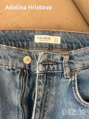 Дънки PULL&BEAR mom’s jeans, снимка 2 - Дънки - 47682483