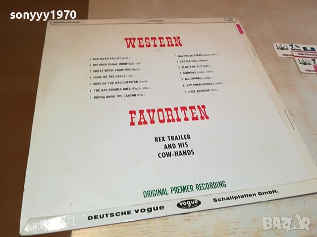 SOLD-WESTERN FAVORITEN-ВНОС GERMANY 2304230852, снимка 4 - Грамофонни плочи - 40454150