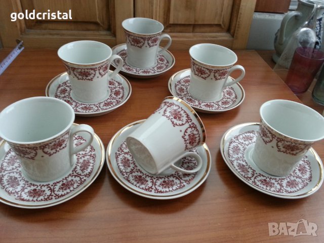 Стар български порцелан чаши за чай 