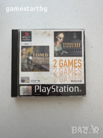 Tomb Raider III and IV Double Pack за PS1