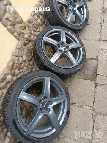 4 броя алуминиеви джанти 18" 5х112 Ауди, Фолксваген, Шкода, Сеат , снимка 3 - Гуми и джанти - 56207616