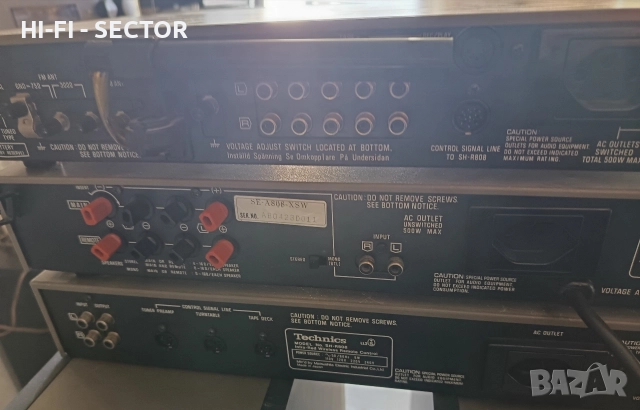 Technics стъпало и пред , снимка 6 - Ресийвъри, усилватели, смесителни пултове - 52688121