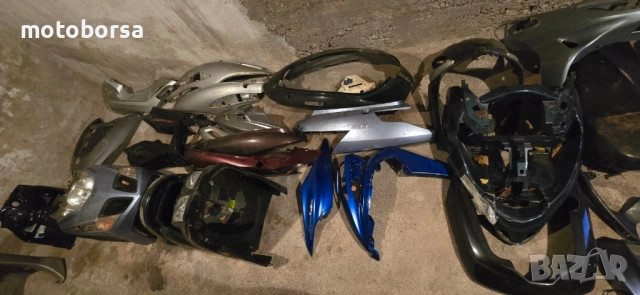 предни калници странични спойлери и други пластмаси за скутери , снимка 3 - Части - 52110708