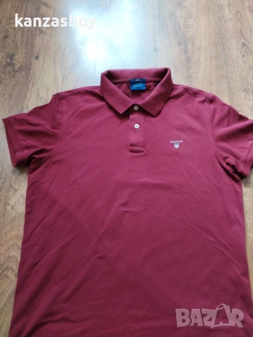 gant - страхотна мъжка тениска L, снимка 6 - Тениски - 50629664