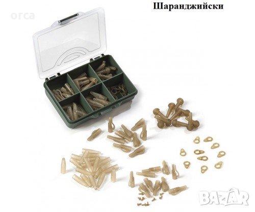 Монтажи за шаранджийски риболов - Extra Carp Lead Clip Set 95-2789, снимка 1 - Такъми - 32100271