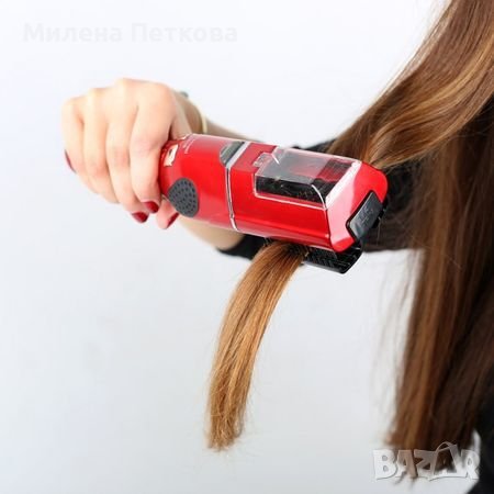 Уред,машинка за премахване на цъфтящи краища на косата без кабел, с батерия, снимка 4 - Други - 42323258