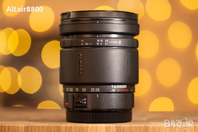 Tamron AF 28-200mm f3.8-5.6 AF LD EF обектив Канон, снимка 3 - Обективи и филтри - 53014487