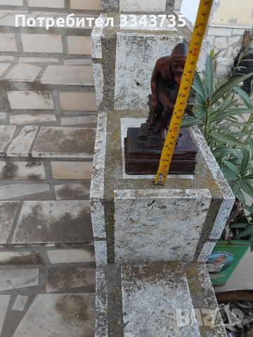 Декоративна фигура"Мислителят", снимка 6 - Декорация за дома - 54176404