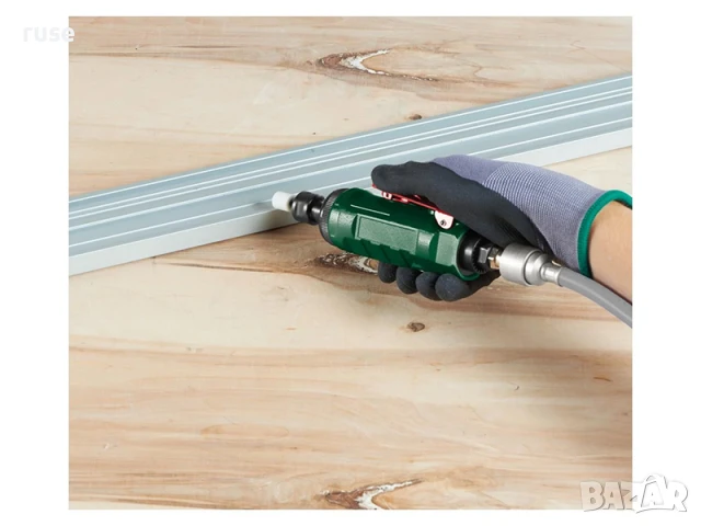 НОВИ! Пневматичен прав шлайф в куфар Parkside, снимка 9 - Други инструменти - 50734472