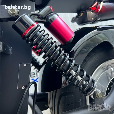 Нов модел електрически скутер  BIG CITY HARLEY X20 ULTRA MAX УСИЛЕНА РАМКА + гуми с по-голям ди, снимка 9 - Мотоциклети и мототехника - 52429384