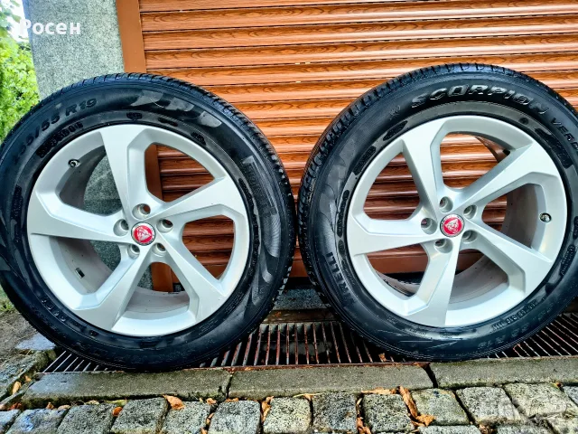 Джанти с гуми 5х108 Jaguar, снимка 2 - Гуми и джанти - 55851560